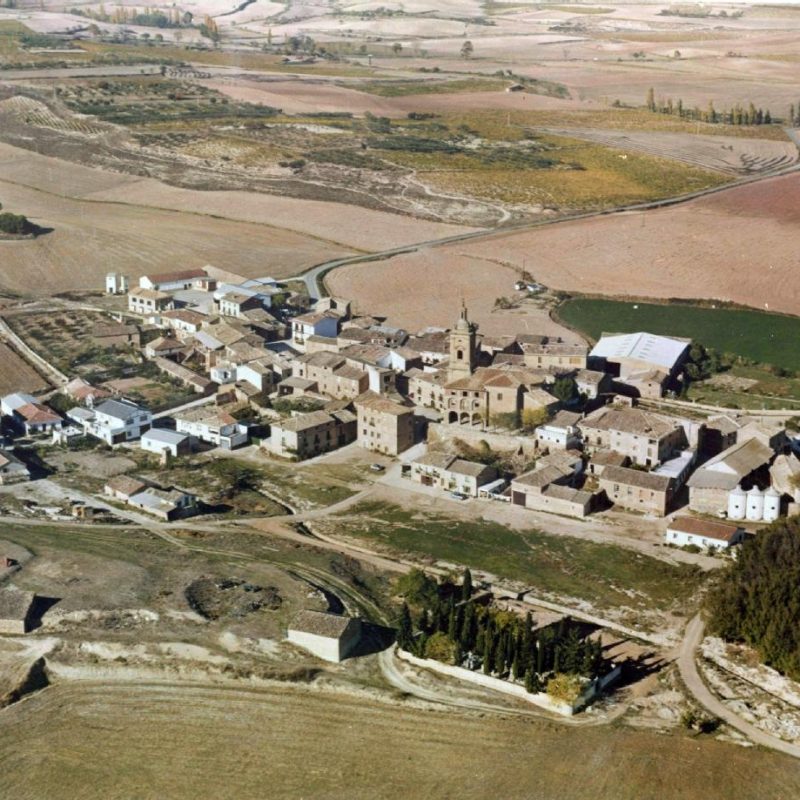 FOT_FOAT_0313 Archivo de Navarra. El Busto. Fotografía aérea de El Busto